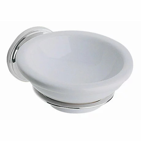 Heritage Bathrooms Heritage - Clifton Soap Dish & Holder - Chrome - ACC04 1 Heritage Bathrooms Heritage - Clifton Soap Dish & Holder - Chrome - ACC04