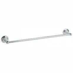 Heritage Bathrooms Heritage - Clifton Single Towel Rail - Chrome - ACC06