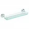 Heritage Bathrooms Heritage - Clifton Glass Gallery Shelf - Chrome - ACC08