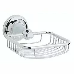 Heritage Bathrooms Heritage - Clifton Soap Basket - Chrome - ACC14