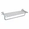 Heritage Bathrooms Heritage Chancery Double Bathroom Towel Shelf - Chrome - ACHDBTC