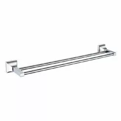 Heritage Bathrooms Heritage Chancery Double Towel Rail - Chrome - ACHDTRC