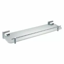 Heritage Bathrooms Heritage Chancery Single Glass Shelf - Chrome - ACHSGSC