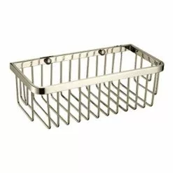 Heritage Bathrooms Heritage Rectangle Wire Basket - Vintage Gold - ACOB01G