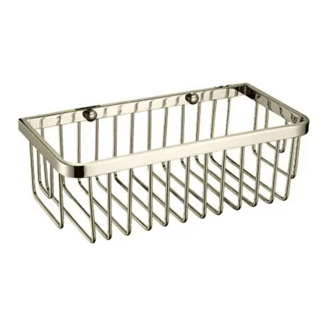 Heritage Bathrooms Heritage Rectangle Wire Basket - Vintage Gold - ACOB01G 1 Heritage Bathrooms Heritage Rectangle Wire Basket - Vintage Gold - ACOB01G