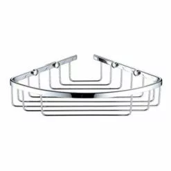 Heritage Bathrooms Heritage Corner Wire Basket - Chrome - ACOB02C