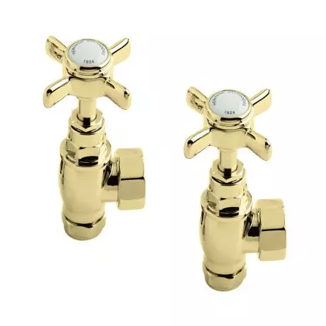 Heritage Bathrooms Heritage - Portland Heated Towel Rail - Vintage Gold - AHA76 2 Heritage Bathrooms Heritage - Portland Heated Towel Rail - Vintage Gold - AHA76 - Image 2