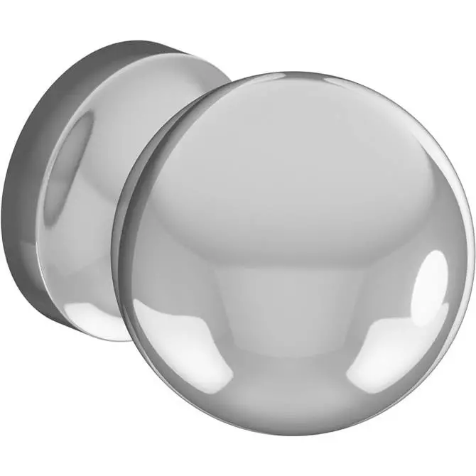 Heritage Bathrooms Heritage Chrome Round Knob - AHC20 1 Heritage Bathrooms Heritage Chrome Round Knob - AHC20