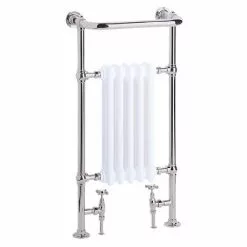 Heritage Bathrooms Heritage - Baby Clifton Heated Towel Rail - Chrome - AHC80