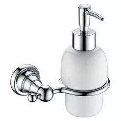 Heritage Bathrooms Heritage Holborn Soap Dispenser - Chrome - AHOSDIC