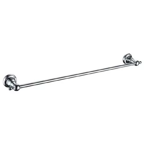 Heritage Bathrooms Heritage Holborn Single Towel Rail - Chrome - AHOSTRC 1 Heritage Bathrooms Heritage Holborn Single Towel Rail - Chrome - AHOSTRC