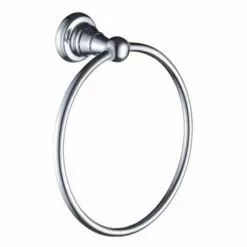 Heritage Bathrooms Heritage Holborn Towel Ring - Chrome - AHOTRGC