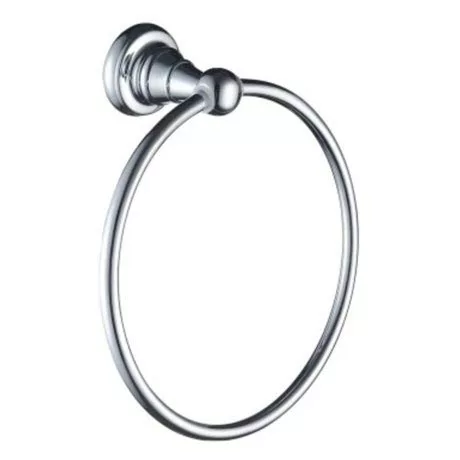 Heritage Bathrooms Heritage Holborn Towel Ring - Chrome - AHOTRGC 1 Heritage Bathrooms Heritage Holborn Towel Ring - Chrome - AHOTRGC