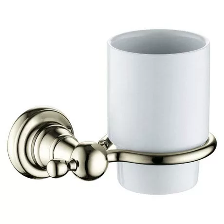 Heritage Bathrooms Heritage Holborn Tumbler & Holder - Vintage Gold - AHOTUHG 1 Heritage Bathrooms Heritage Holborn Tumbler & Holder - Vintage Gold - AHOTUHG