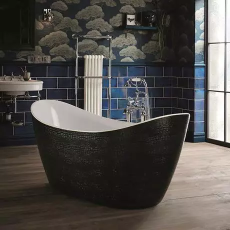 Heritage Bathrooms Heritage Alderley Croc Skin Effect Freestanding Acrylic Bath (1730 X 730mm) 2 Heritage Bathrooms Heritage Alderley Croc Skin Effect Freestanding Acrylic Bath (1730 X 730mm) - Image 2