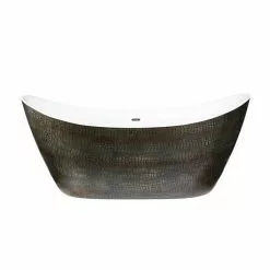 Heritage Bathrooms Heritage Alderley Croc Skin Effect Freestanding Acrylic Bath (1730 X 730mm) 5 Heritage Bathrooms Heritage Alderley Croc Skin Effect Freestanding Acrylic Bath (1730 X 730mm) -Heritage Bathrooms shop BALFS00CRC D2 460