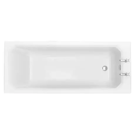 Heritage Bathrooms Heritage Granley Deco Single Ended 2TH Bath With Solid Skin (1700x700mm) 2 Heritage Bathrooms Heritage Granley Deco Single Ended 2TH Bath With Solid Skin (1700x700mm) - Image 2