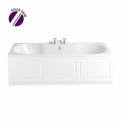 Heritage Bathrooms Heritage Rhyland Double Ended Bath With Solid Skin (1700x750mm)