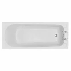 Heritage Bathrooms Heritage Rhyland Single Ended 2TH Bath With Solid Skin (1700x700mm) -Heritage Bathrooms shop BHW00SS D2 460