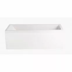 Heritage Bathrooms Heritage White Reinforced Front Bath Panel