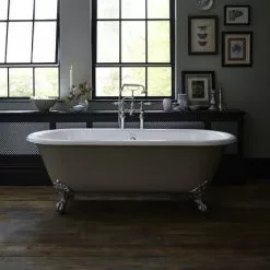 Heritage Bathrooms Heritage Buckingham Roll Top Cast Iron Bath (1700x770mm) With Feet 7 Heritage Bathrooms Heritage Buckingham Roll Top Cast Iron Bath (1700x770mm) With Feet -Heritage Bathrooms shop BRT80 D1 460