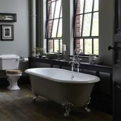 Heritage Bathrooms Heritage Buckingham Roll Top Cast Iron Bath (1700x770mm) With Feet 8 Heritage Bathrooms Heritage Buckingham Roll Top Cast Iron Bath (1700x770mm) With Feet -Heritage Bathrooms shop BRT80 D2 460