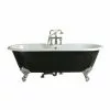 Heritage Bathrooms Heritage Buckingham Roll Top Cast Iron Bath (1700x770mm) With Feet