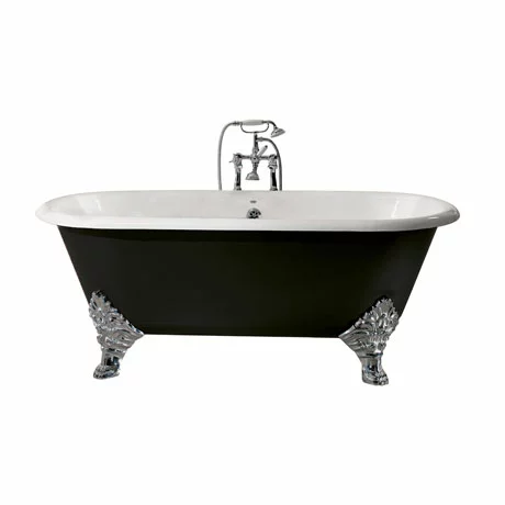 Heritage Bathrooms Heritage Grand Buckingham Roll Top Cast Iron Bath (1780x800mm) With Feet 1 Heritage Bathrooms Heritage Grand Buckingham Roll Top Cast Iron Bath (1780x800mm) With Feet