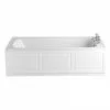 Heritage Bathrooms Heritage Victoria Super Deep Single Ended Bath With Solid Skin (1800x800mm)