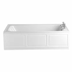 Heritage Bathrooms Heritage Victoria Super Deep Single Ended Bath With Solid Skin (1800x800mm)