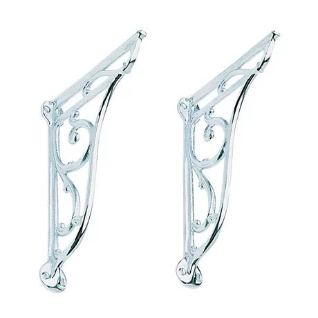 Heritage Bathrooms Heritage - Ornate Brackets - Chrome - CPC30 1 Heritage Bathrooms Heritage - Ornate Brackets - Chrome - CPC30