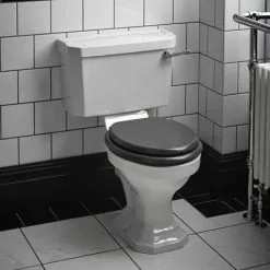 Heritage Bathrooms Heritage - Granley Deco Close Coupled Standard Height WC & Landscape Cistern - Various Lever Options 5 Heritage Bathrooms Heritage - Granley Deco Close Coupled Standard Height WC & Landscape Cistern - Various Lever Options -Heritage Bathrooms shop DECO WC 4 D1 460