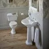 Heritage Bathrooms Heritage Dorchester Traditional 4-Piece Bathroom Suite