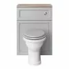 Heritage Bathrooms Heritage Caversham 600mm WC Unit - Dove Grey