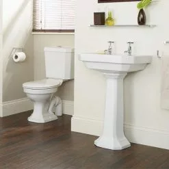 Heritage Bathrooms Heritage Granley Deco 4-Piece Traditional Bathroom Suite