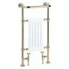 Heritage Bathrooms Heritage - Baby Clifton Heated Towel Rail - Vintage Gold - AHA80