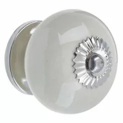 Heritage Bathrooms Heritage Ceramic Door Knob Cream - FKNCE01