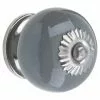 Heritage Bathrooms Heritage Ceramic Door Knob Grey - FKNCE02