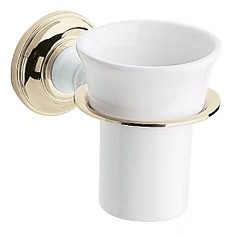 Heritage Bathrooms Heritage - Clifton Tumbler & Holder - Vintage Gold - ACA03 1 Heritage Bathrooms Heritage - Clifton Tumbler & Holder - Vintage Gold - ACA03
