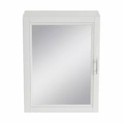 Heritage Bathrooms Heritage - Caversham 500mm Mirror Wall Cabinet With Pewter Handle - Various Colour Options