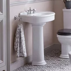 Heritage Bathrooms Heritage Claverton Standard Basin & Pedestal 6 Heritage Bathrooms Heritage Claverton Standard Basin & Pedestal -Heritage Bathrooms shop PCLW05 PCLW09 D2 460