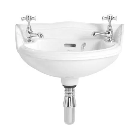 Heritage Bathrooms Heritage - Dorchester 2TH Baby Basin 1 Heritage Bathrooms Heritage - Dorchester 2TH Baby Basin