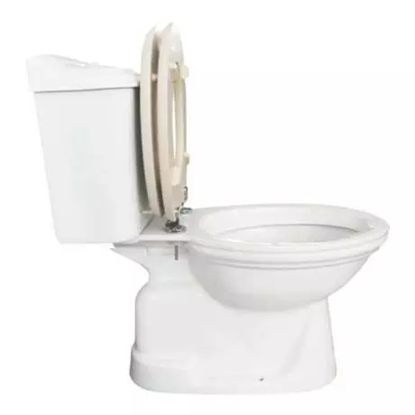 Heritage Bathrooms Heritage Dorchester Bottom Outlet Close Coupled WC & Dual Flush Cistern 2 Heritage Bathrooms Heritage Dorchester Bottom Outlet Close Coupled WC & Dual Flush Cistern - Image 2