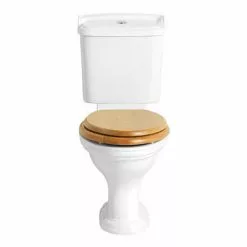 Heritage Bathrooms Heritage Dorchester Bottom Outlet Close Coupled WC & Dual Flush Cistern