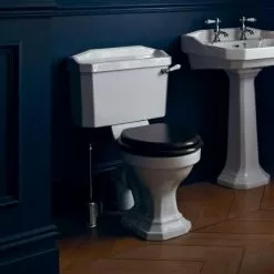Heritage Bathrooms Heritage - Granley Close Coupled Standard Height WC & Cistern - Various Lever Options 7 Heritage Bathrooms Heritage - Granley Close Coupled Standard Height WC & Cistern - Various Lever Options -Heritage Bathrooms shop PGRW00 D1N 460