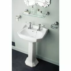 Heritage Bathrooms Heritage - Granley Cloakroom Basin & Pedestal - 1 Or 2 Tap Hole Options 7 Heritage Bathrooms Heritage - Granley Cloakroom Basin & Pedestal - 1 Or 2 Tap Hole Options -Heritage Bathrooms shop PGRW07 PGRW09 D4 460