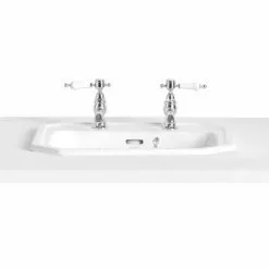 Heritage Bathrooms Heritage - Granley Tapledge Inset Basin - Various Tap Hole Options