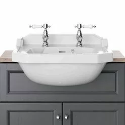 Heritage Bathrooms Heritage Granley Semi-Recessed Basin