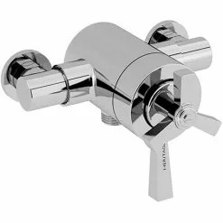Heritage Bathrooms Heritage Gracechurch Exposed Shower Valve With Bottom Outlet Connection - SGRDCB03