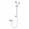 Heritage Bathrooms Heritage Glastonbury Exposed Shower With Premium Flexible Riser Kit - Chrome - SGSIN05